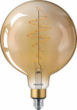 Лампа LED classic-giant 40W E27 G200 GOLD DIM